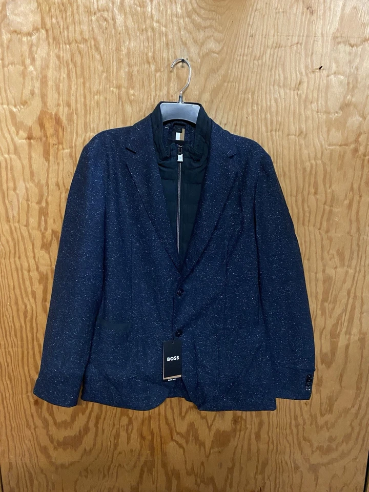 Hugo Boss Men’s  40 R Slim Fit P Hanry Bib Jacket - Image 2 of 4