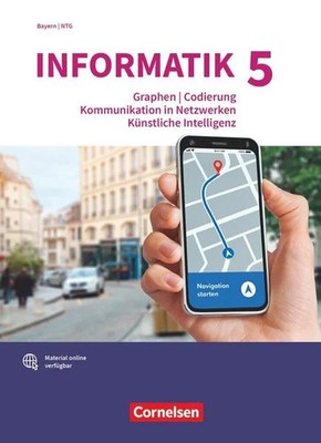 Informatik (Oldenbourg) Band 5 - Gymnasium Bayern - Schulbuch Graphen und Cod...