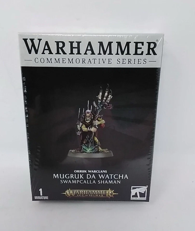 GAMES WORKSHOP Commemorative Series Orruk Warclans Mugruk Da Watcha Swampcalla Shaman