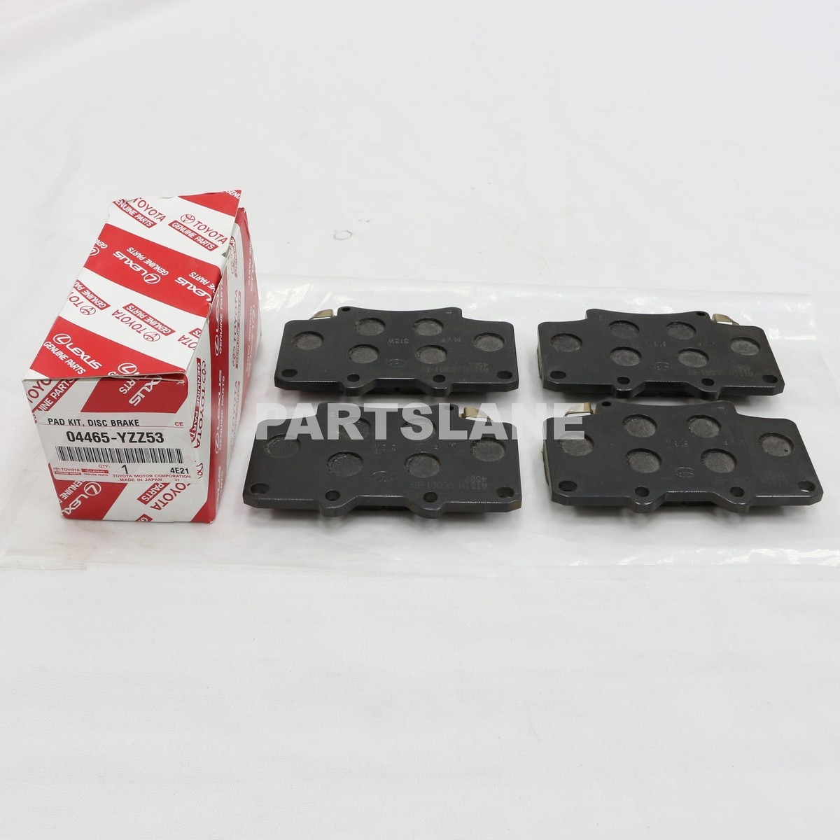 小判 04465YZZ53 Genuine Toyota Disc Brake Pad Kit 04465-yzz53 for