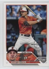 2023 Topps Complete Set 582 Montgomery Club Adam Frazier #611 7k6