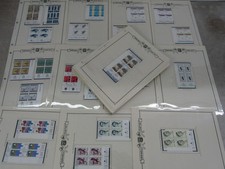nystamps Israel Mint NH stamp Tab block collection a12xx