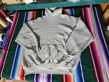VTG Russell Athletic Blank Hoodie Sweatshirt - Mens XXL Gray - Made In USA