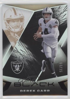 2021 Panini Black Copper 14/25 Derek Carr #59 b8h