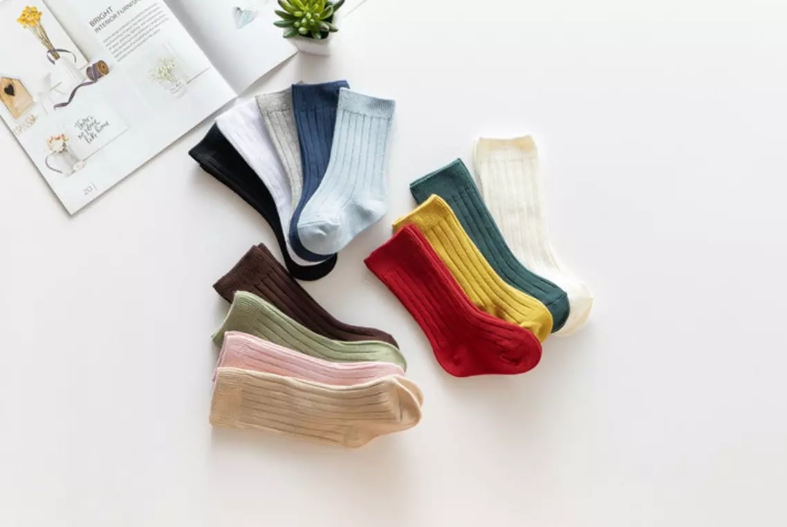 Toddler cable socks Knee high socks Knee High Tube Socks Baby socks Toddler