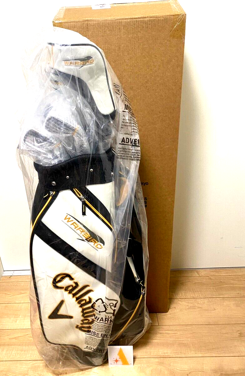 Callaway 2019 WARBIRD Carbon Golf Club set with Caddy Bag 10