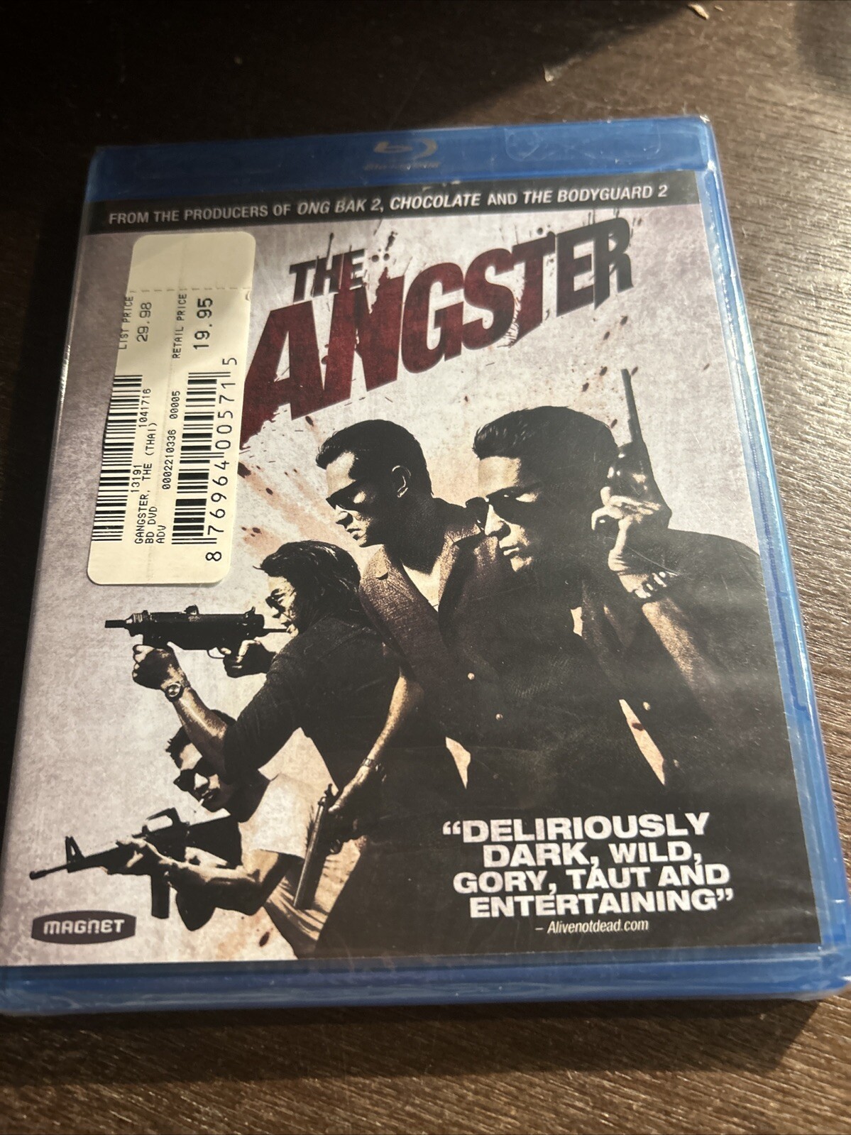 The Gangster 2012 Blu-ray Crime Drama Action Thriller