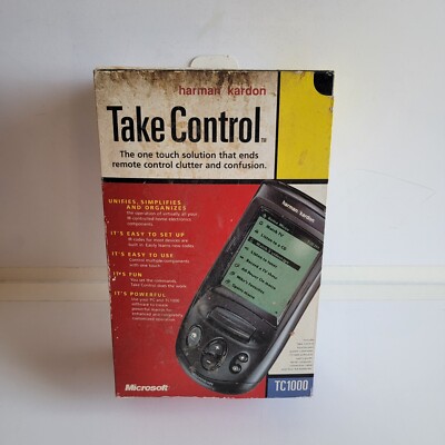 New Vintage Harman Kardon Take Control - TC-1000 BOX stains and damage