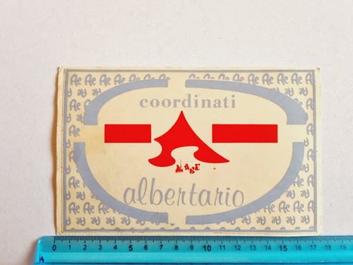 Autocollant Aaron Coordination Timbre Vintage 80s Original | eBay