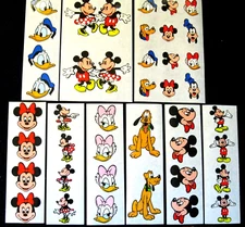 Mrs Grossman Classic Disney Characters - Nine Sheets (90's Vintage)