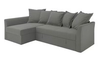Brand New IKEA HOLMSUND Cover for corner sofa-bed, Borgunda dark grey,205.522.36