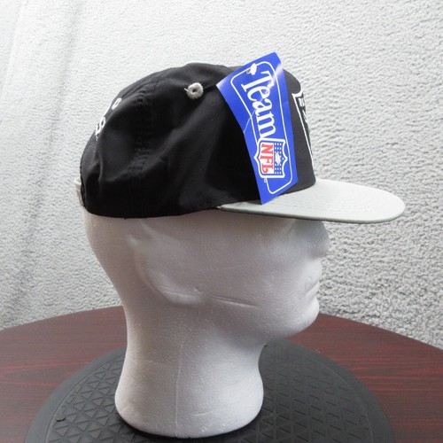 Los Angeles Raiders Vintage NFL Hat Snapback Black Youth Boys Football # - Picture 6 of 10