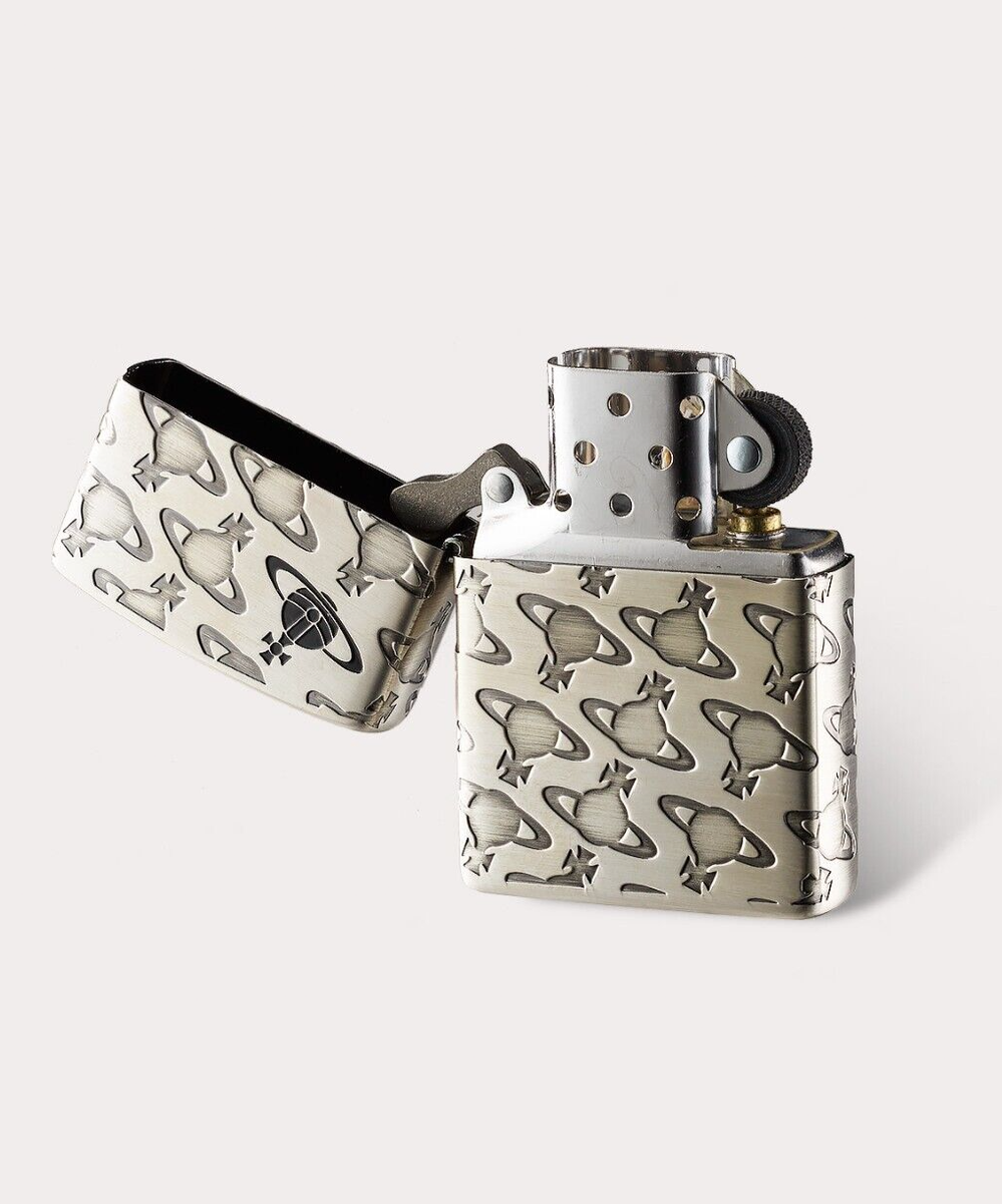 Zippo Vivienne Westwood Lighter OUTSTANDING ORB Silver Color Zippo Vivienne Westwood Lighter OUTSTANDING ORB Silver Color