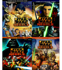 STAR WARS REBELS COMPLETE SERIES 1-4 DVD 14-Discs COLLECTION Season 1 2 3 4 US