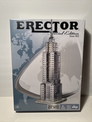 MECCANO Spin Master Special Edition ERECTOR Set NY Empire State Bldg. New Sealed