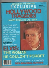 Hollywood Tragedies Mag James Dean Marilyn Monroe Elvis Presley 1985 110620nonr