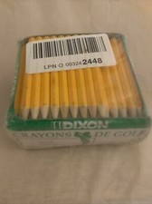 Golf Pencils 2 HB Soft Pre-Sharpened Yellow 144 Count 14998 1 Box NEW
