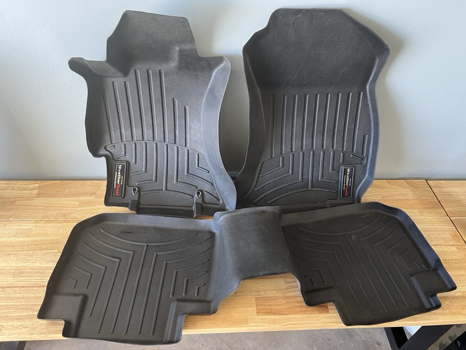 WeatherTech Like New All Weather Floor Mats 2014-2018 Subaru Forester ...