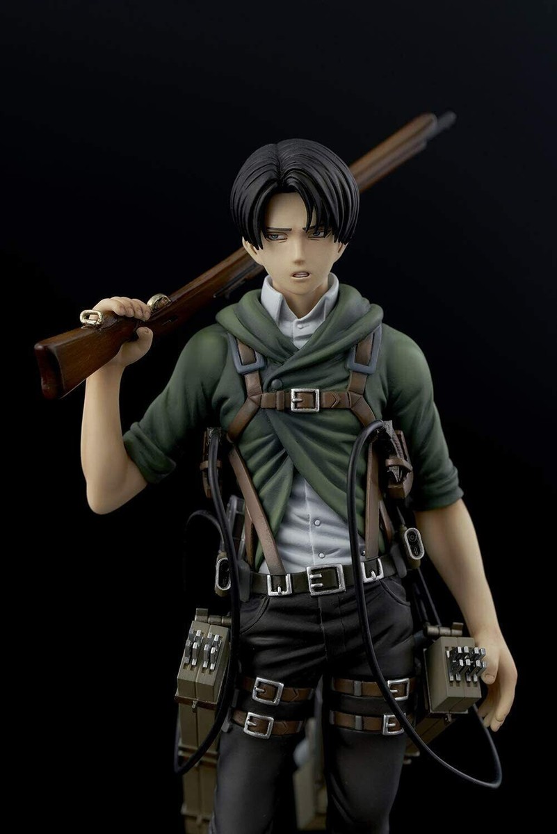 BRAVEACT Attack on Titan Levi ver. 2A 1/8 200mm PVC/ABS Figure