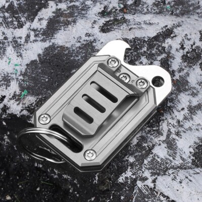 Tragbarer Sparschäler Mit Flaschenöffner – Mini-Multitool Für Schlüsselbund, Camping & Outdoor