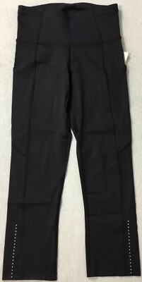 Lululemon Women Fast Free HR Crop 19” Leggings Reflective Black