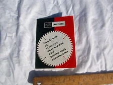 Sears Craftsman Handbook of Circular Saw Blades & Power Tool Accessories 37 page