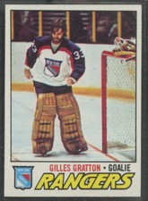 1977-78 Topps #207 Gilles Gratton New York Rangers