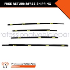 4x Us Window Weatherstrip Molding Trim Sill Seal Belt For Honda Cr-v 02-06