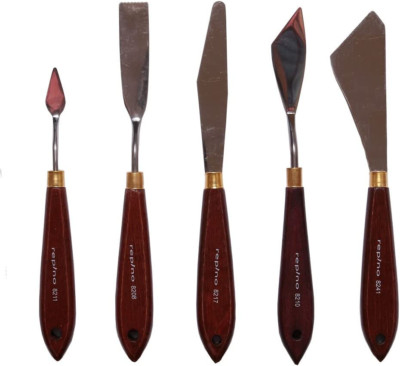 Repino Malmesser Malspachtel Künstler Set Für ACRYL Und Öl - 5 Stück