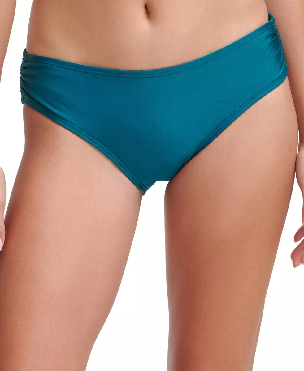 MSRP 48 Calvin Klein Hipster Bikini Bottoms Swimsuit Green Size