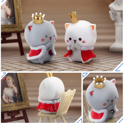 MITAO CAT Season 3 Peach and Goma Action Figure Deco Toy Couple Gift
