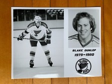 1979-80 St. Louis Blues Team Issued Media Official 10x8 Photo BLAKE DUNLOP, v2