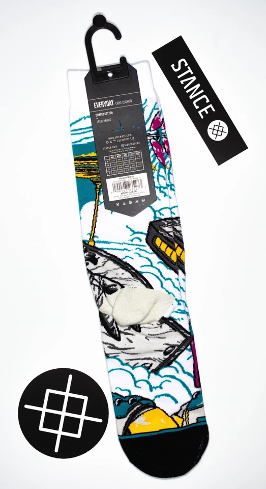 Stance x Star Wars Socks 'Warped Boba' | Crew | L | New With Tags | 2018 - Image 2 of 3