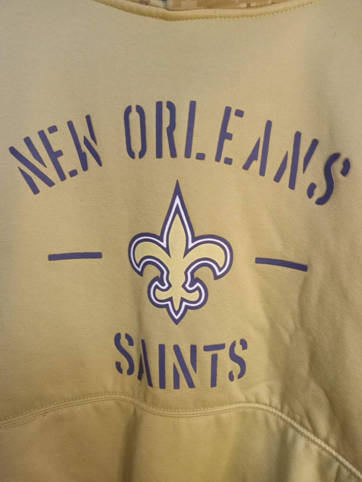 VETEMENTS Felpa con cappuccio grande Apparel New Orleans Saints Nike Salute to Service
