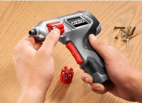 Ozito 3.6V Cordless Lock & Load Screwdriver and Kit Bag - Afbeelding 4 van 8