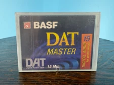 BASF DAT Master NEW SEALED Professional 15 Min Blank Digital Audio Tape (DAT)