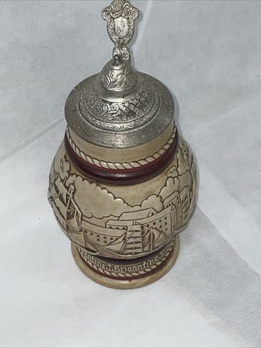 Avon Tall Ships Beer Stein 1977 Handcrafted Brazil Ceramarte Ceramic NO CHIPS - Picture 19 of 24