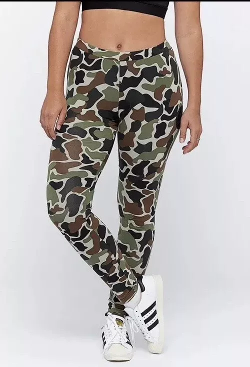 Adidas Originals Camo Leggings Ltd Edition Casual Wear Gym Sports | eBay