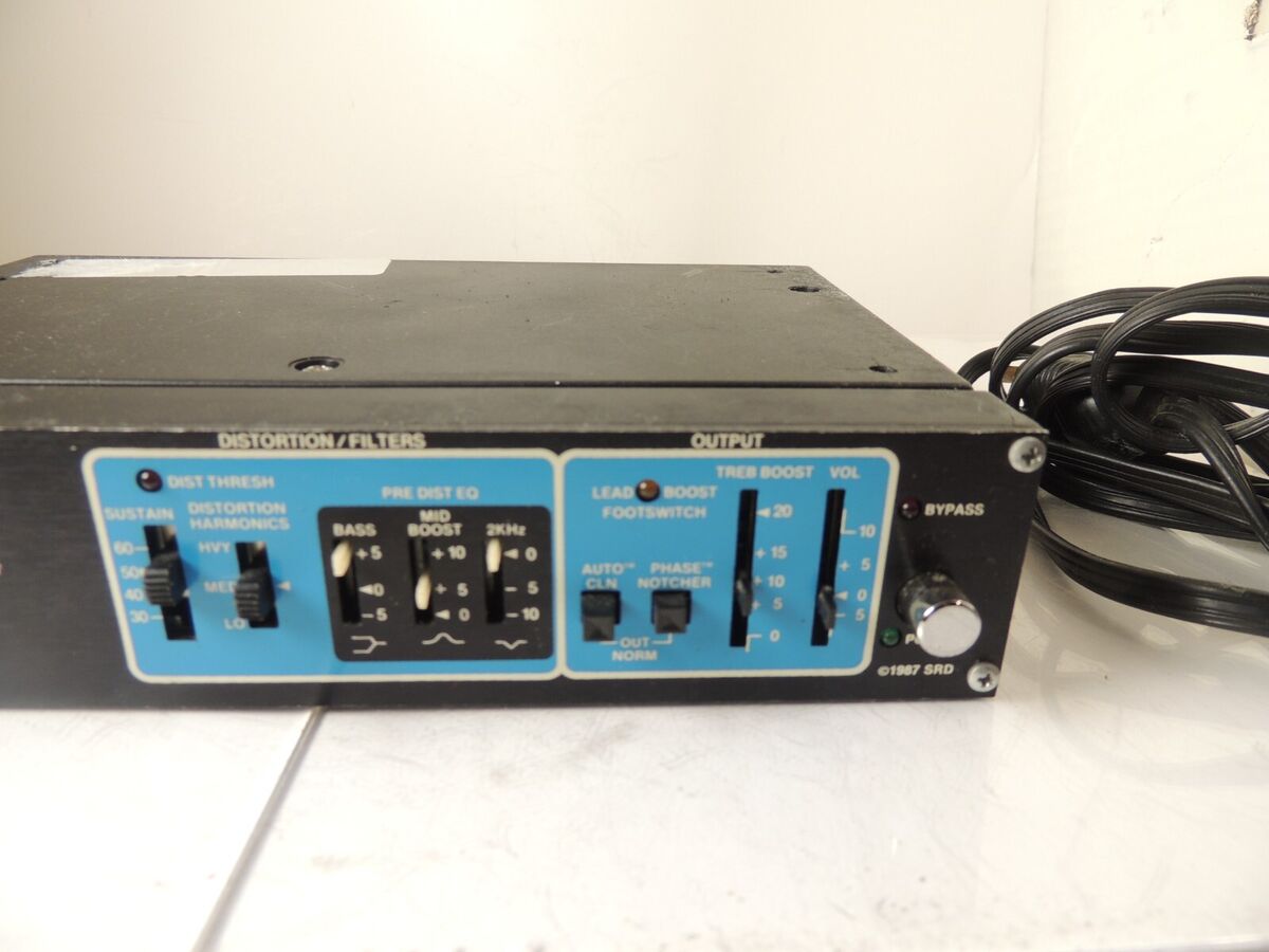 Vintage Rockman Distortion Generator Preamp Effects Vintage Rockman Distortion Generator Preamp Effects