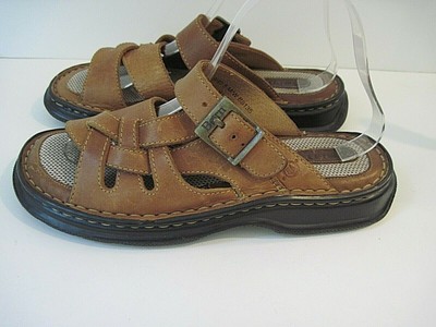 Born Womens Brown Leather Fisherman Style Sandals Adjustable Straps Size 9 US | eBay