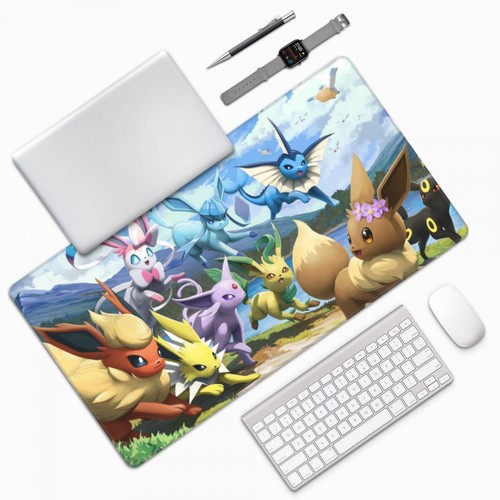 60*35cm Board Card Game Pokemon Vaporeon Games Mouse Pad PTCG CCG MTG