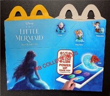 The Little Mermaid - McDonald's Happy Meal Box - 2023
