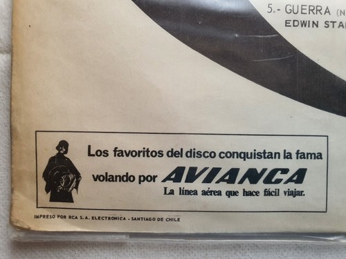 V/A DIANA ROSS STEVIE WONDER THE TEMPTATIONS 1970 MONO UNIQ CVR & ERRORS CHILEAN - Picture 7 of 17