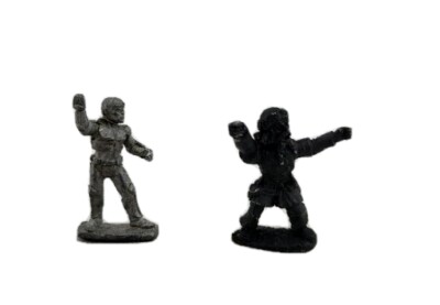 Figurines Métal Orques RAL PARTHA De 1988 – Modèles Anciens, Pas Games Workshop
