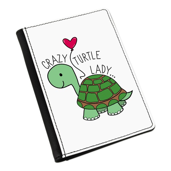 VerrüCkte SchildkröTe Damen Passport Halter HüLle ÜBerzug GeldböRse - Lustig-image