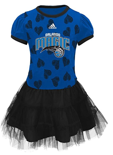 Платье-пачка Adidas NBA для младенцев Orlando Magic Love to Dance для девочек