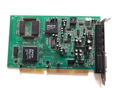 Creative Labs Sound Blaster AWE64 CT4500 ISA Soundkarte Vintage Wavetable MIDI