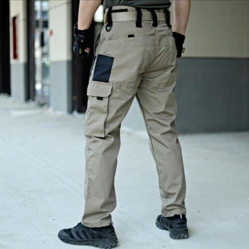 Pantalones tácticos para hombre Multi-bolsillo Ripstop Combate Carga Militar Camuflaje Pantalones - Imagen 24 de 40
