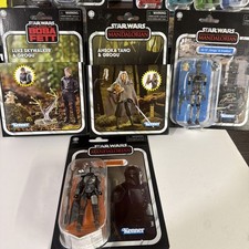 Star Wars The Vintage Collection IG-12 Grogu & Anzellan Luke Ashoka Mando