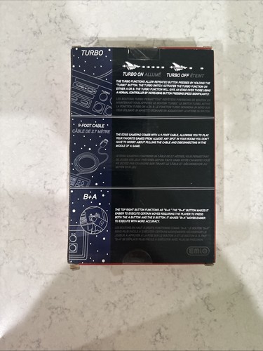 Nintendo The Edge Gamepad NES Classic Edition / Wii U Wired Controller TURBO NEW - Picture 8 of 8